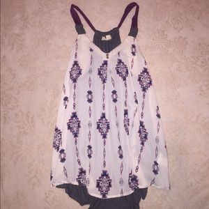 Patterned tank top